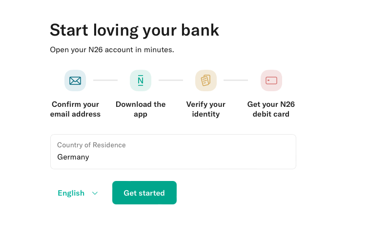 德国N26银行开户